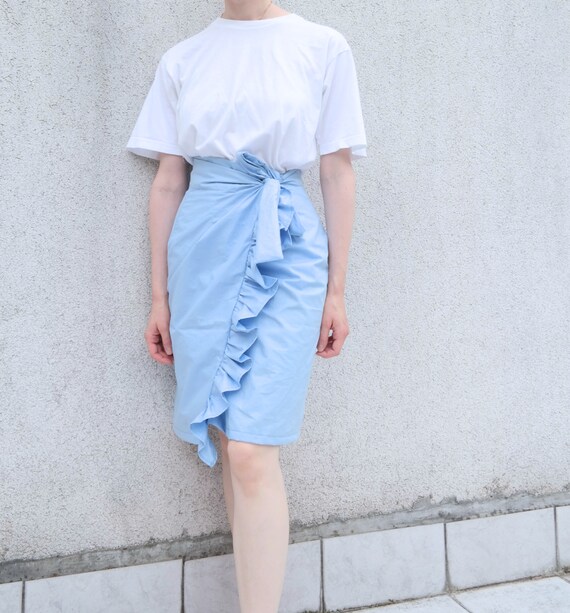 baby blue pencil dress