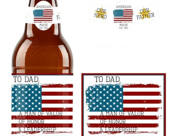 6 Beer Bottle Label Stickers and 1 Carrier Memorial Day USA Patriotic Party Decorations for Women and Men Stars & Stripes 6 Beer Bottle Label Stickers and 1 Carrier Memorial Day USA Patriotic Party Decorations for Women and Men Stars & Stripes