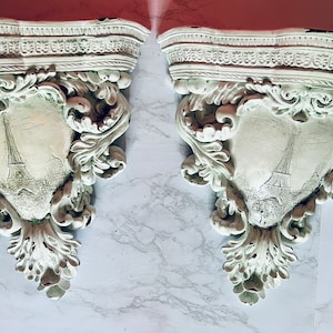 French Rococo Upscaled Eiffel Tower Wall Mount