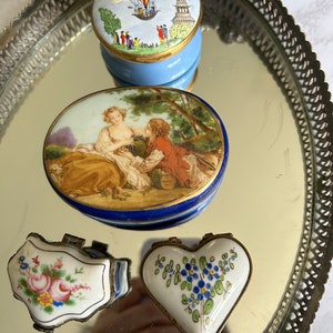 VTG French Style Trinket Box Collection