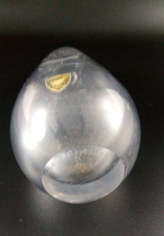 スヴェンパルムクヴィスト作の素敵な小さなオレフォルス花瓶 スヴェンパルムクヴィスト作の素敵な小さなオレフォルス花瓶