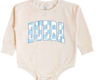 Bubba sweatshirt bubble romper