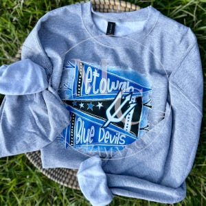 Etowah Blue Devils Flags Sweatshirt