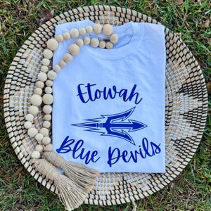 Etowah Blue Devils Comfort Color Tee
