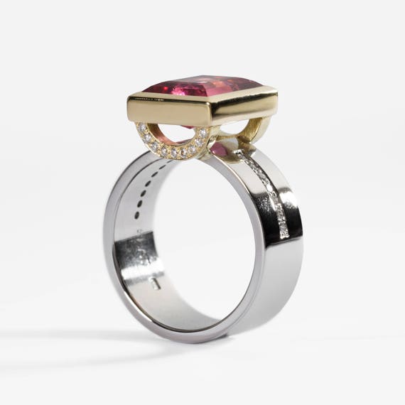 pink dress ring