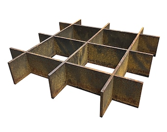 Corten Steel Firepit Grates