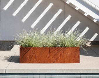 Corten Steel Box Planter