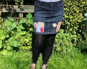 Reloved Denim Skirt size 10