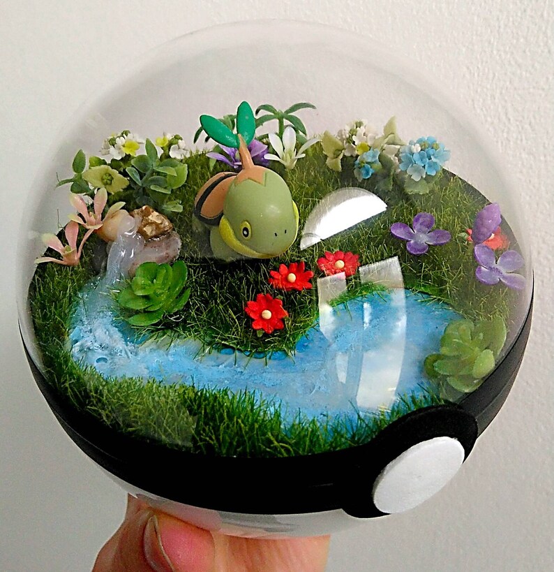 POKÉMON TERRARIUM Gen 4 Custom Pokemon Gift / Decor / Etsy