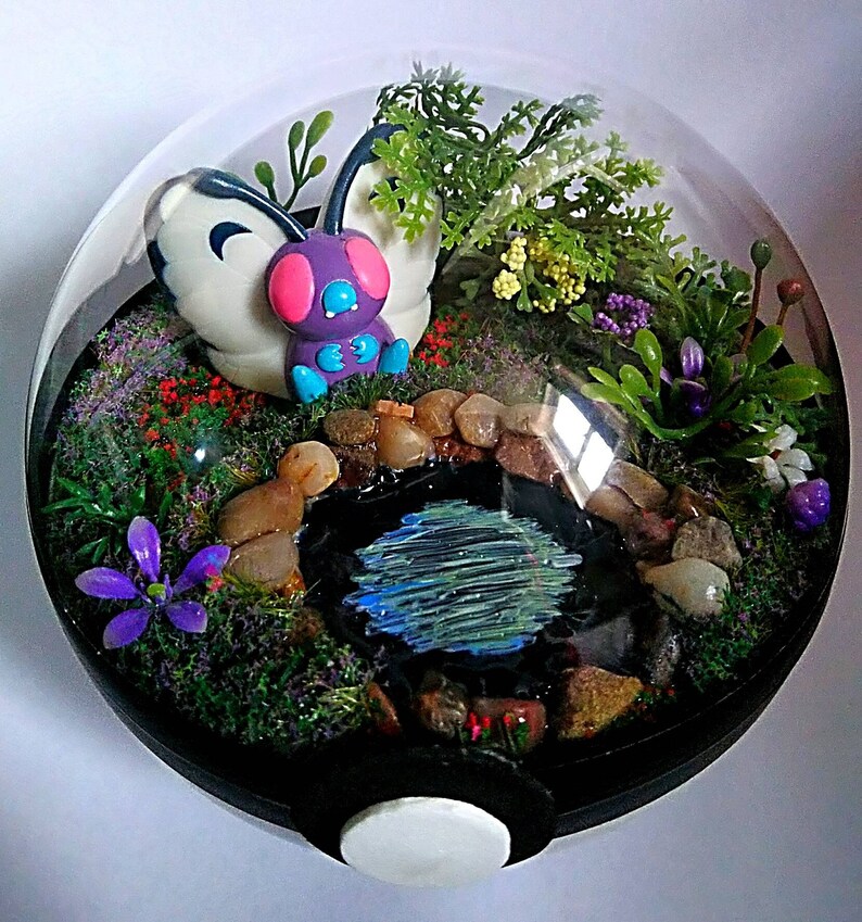 POKÉMON TERRARIUM Gen 1 Custom Pokemon Gift / Decor / Etsy