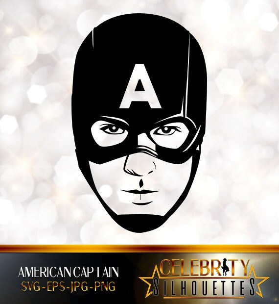 American Captain Silhouette Artist Silhouettes Celebrity Etsy
