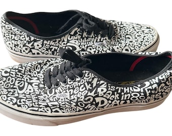 VANS A Tribe Called Quest ATCQ Authentic Skate Shoes Size 12 Men's