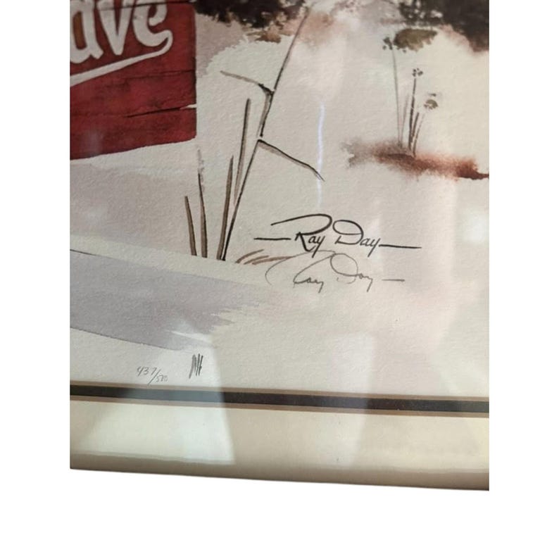 Limited Edition, Signed & Numbered Ray Day 