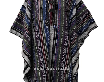 Hippie Hoodie Poncho