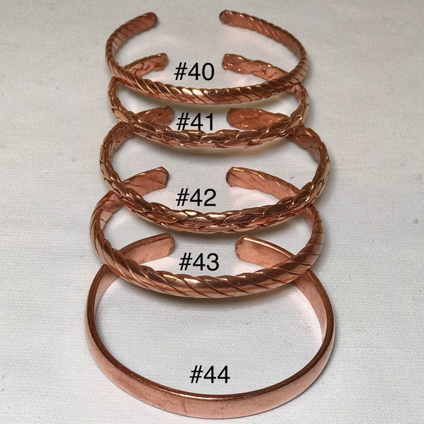 Pure Copper bracelets for men and women