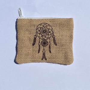 Hemp coin purse