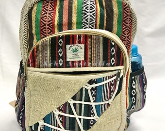 Hippie Cotton/Hemp Backpack