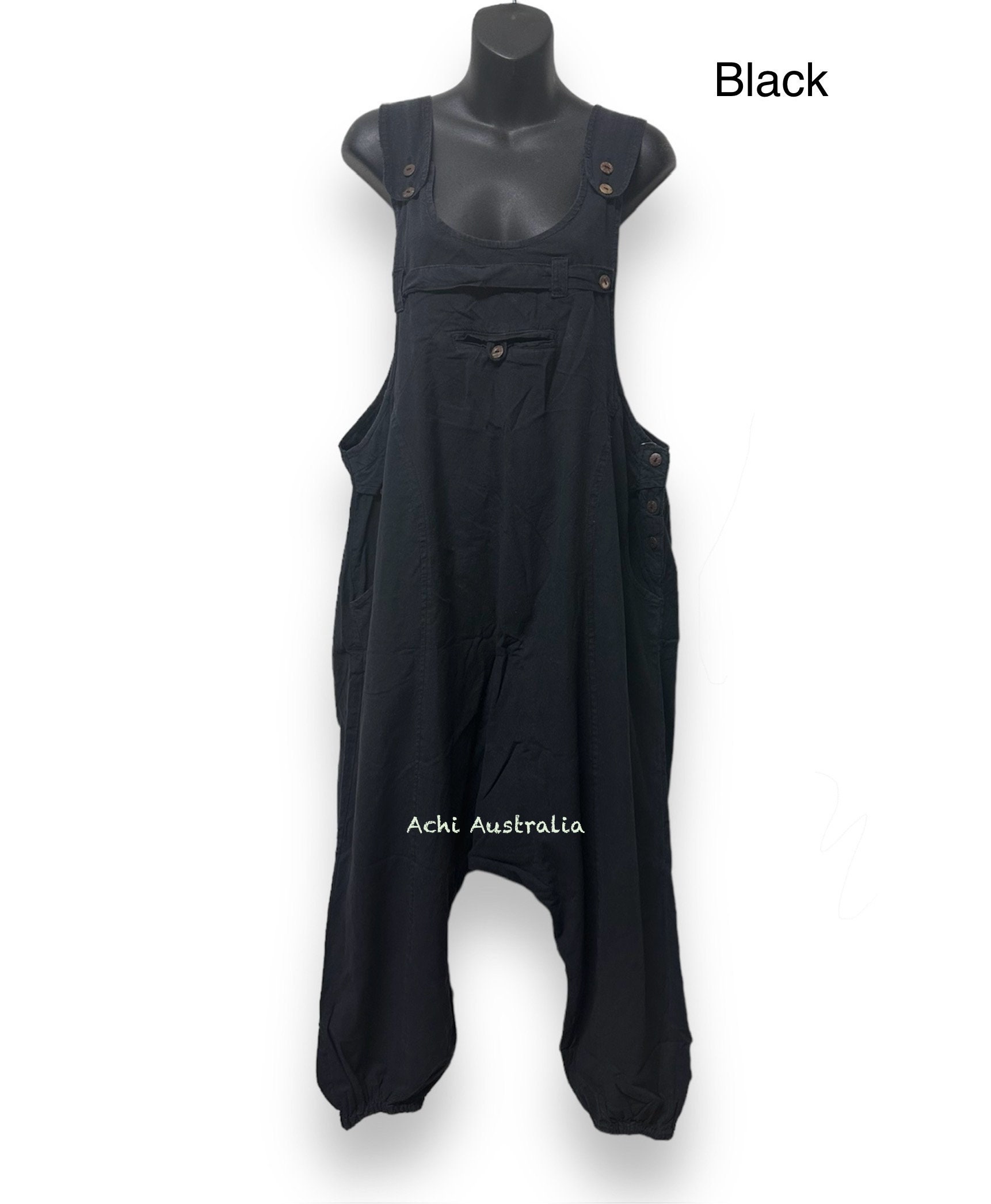 Boho Hippie cotton overall pant