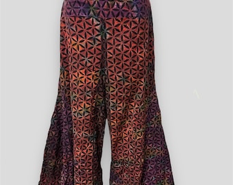 Pantalones anchos Flower of life