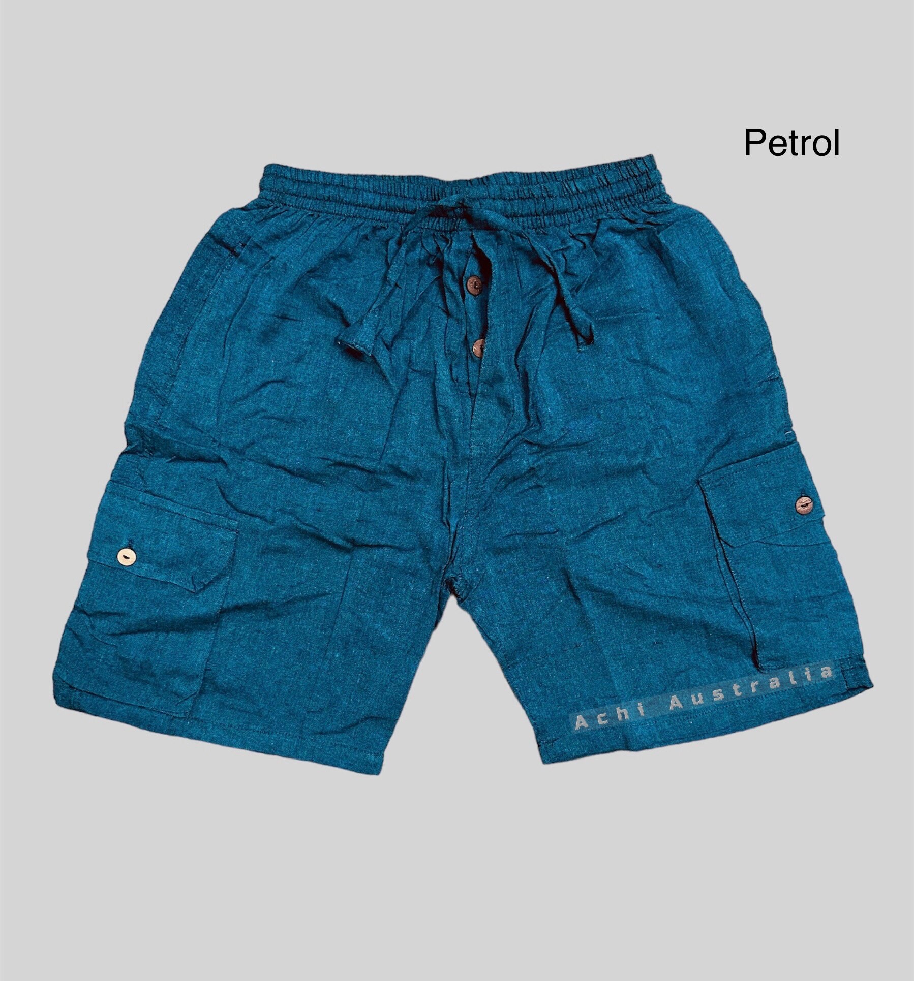 Cotton Cargo Shorts for Men Etsy Canada