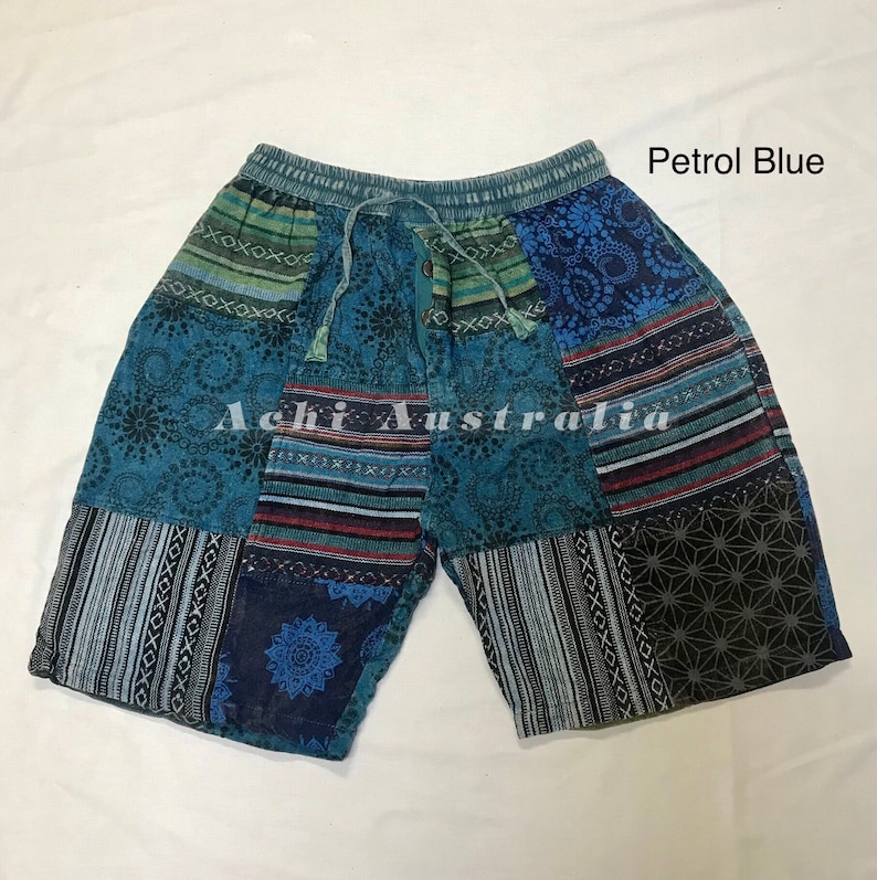 Hippie White Peace Men's Shorts