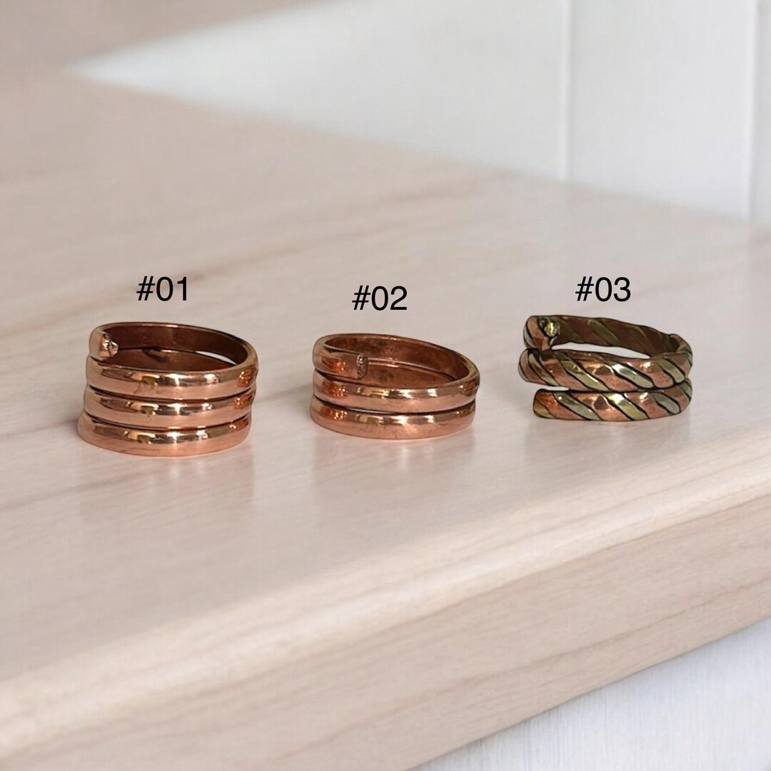 Pure Copper Rings for Men and Women - Etsy