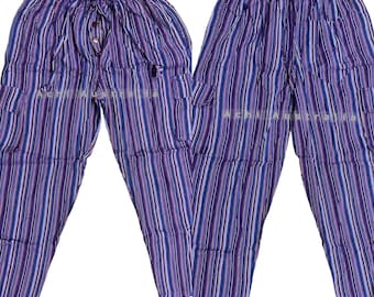Men’s Cotton Stripe  Cargo pants ( New Arrival)