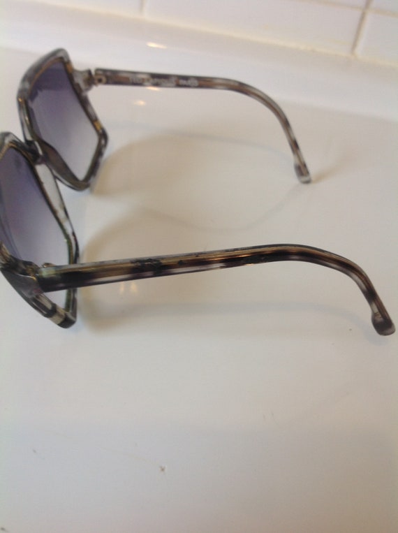 Vintage ted lapidus paris sunglasses oversized sq… - image 2