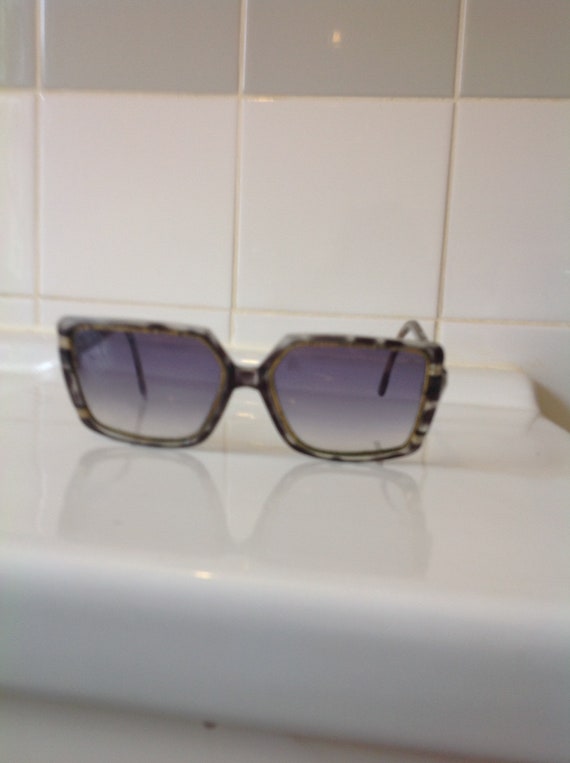 Vintage ted lapidus paris sunglasses oversized sq… - image 6