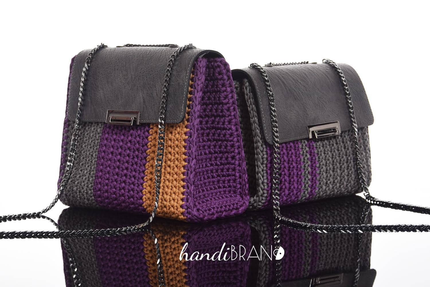 DIY Luxury Shoulder Bag Kit crochet bag kit DIY bag kit eco Etsy