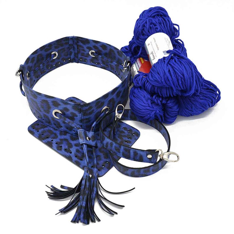 DIY Pouch Bag Kit crochet drawstring bag craft kit pouch bag Etsy