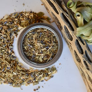 CreativiTea Sampler Tea Tin (1/2 oz) | Focus and Create | Organic and Caffeine Free Loose Leaf Herbal Tea