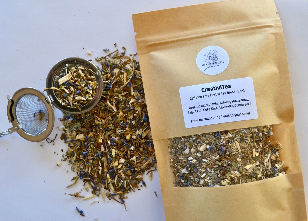 Creativitea | Creative Herbal Loose Leaf Tea Blend (1 Oz) | Organic ...