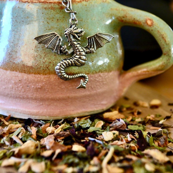 Dragon Decorative Tea Ball | Tea Lover Gift | Tea Steeper