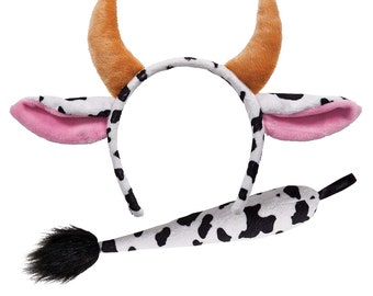 BROWN BEAR FANCY DRESS SET EARS HEADBAND TAIL BOW TIE KIT WORLD BOOK DAY ANIMAL