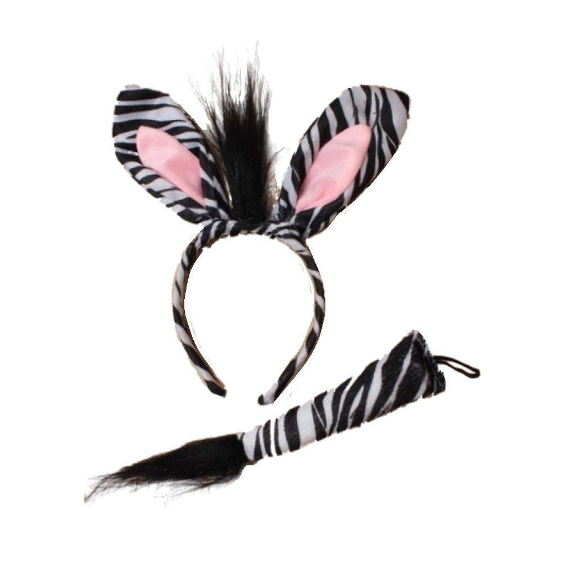 Animal Zebra Ears Headband and Tail Set World Book Daydress - Etsy