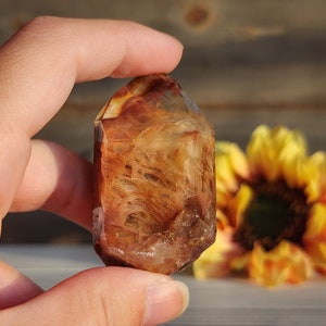ANGEL PHANTOM QUARTZ, amphibole quartz 57g