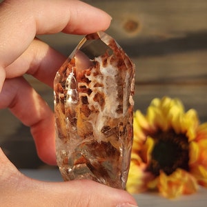 ANGEL PHANTOM QUARTZ, amphibole quartz 99g