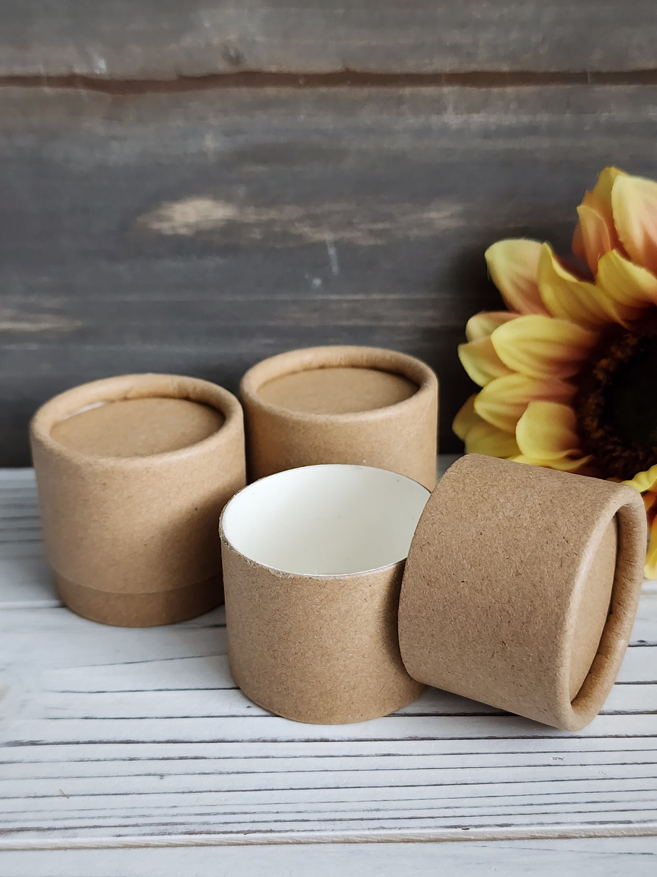 ECO FRIENDLY JARS 1.35 Ounce Paperboard Jars Etsy