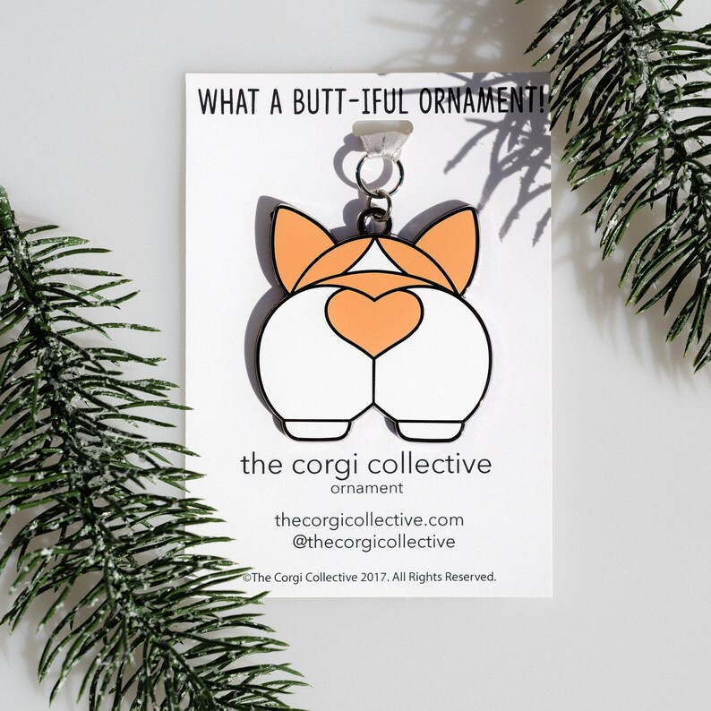 Corgi Ornament - Etsy