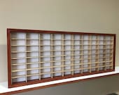 Display case cabinet for 1 64 diecast scale cars (hot wheels, matchbox) - 80NWW-8