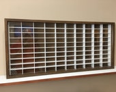 Display case cabinet for 1 64 diecast scale cars (hot wheels, matchbox) - 100NWW-9