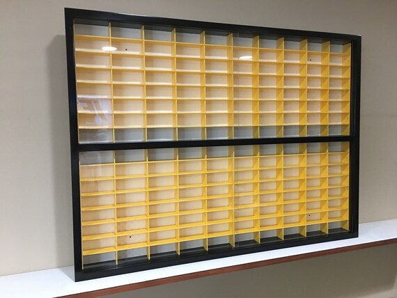 wooden hot wheels display case