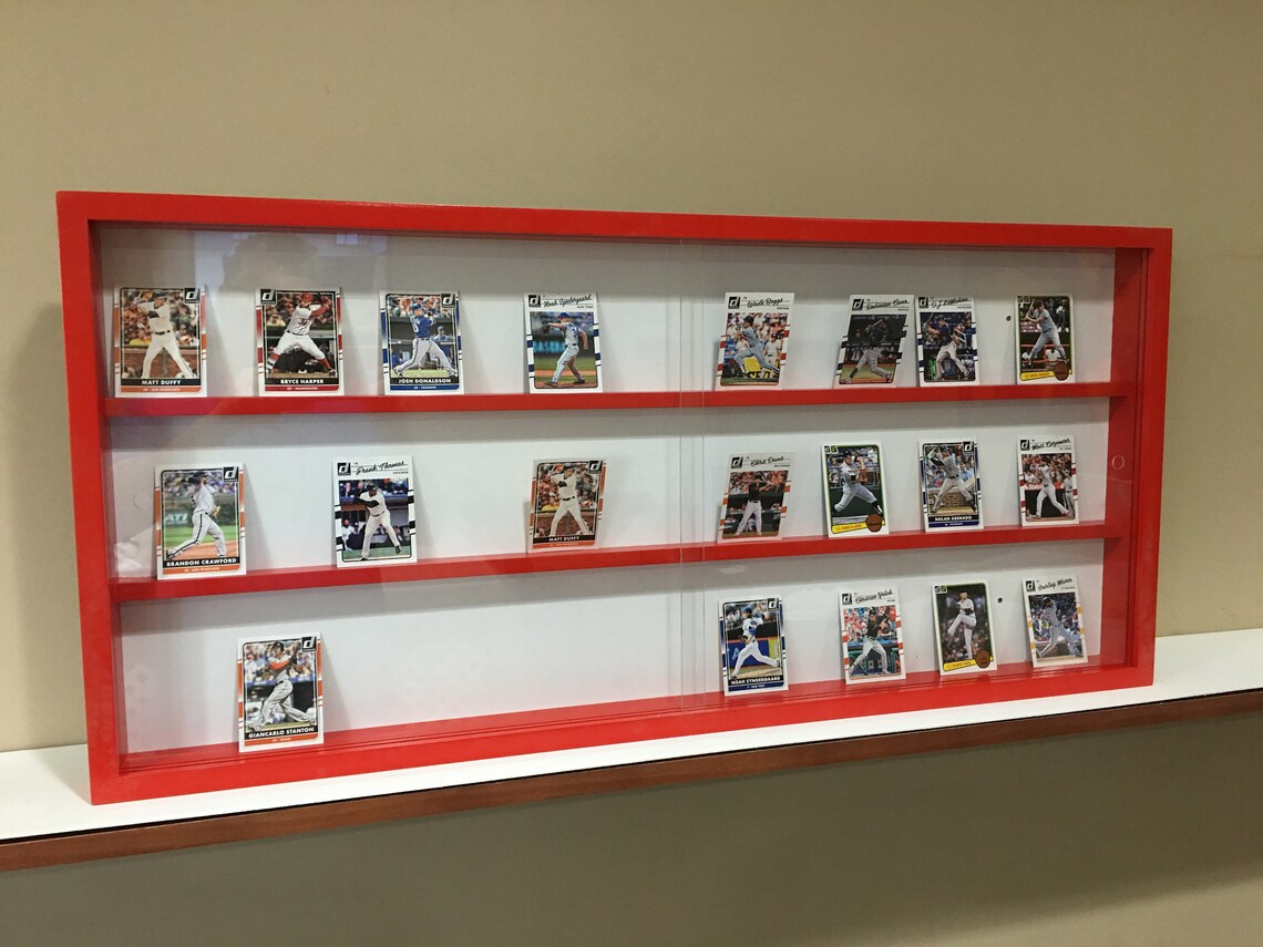 Étagères vitrine cartes de baseball e autres 3C2C2 Etsy France
