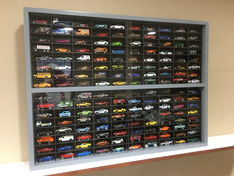 Display Case for 1/64 Diecast Scale Cars hot Wheels Etsy
