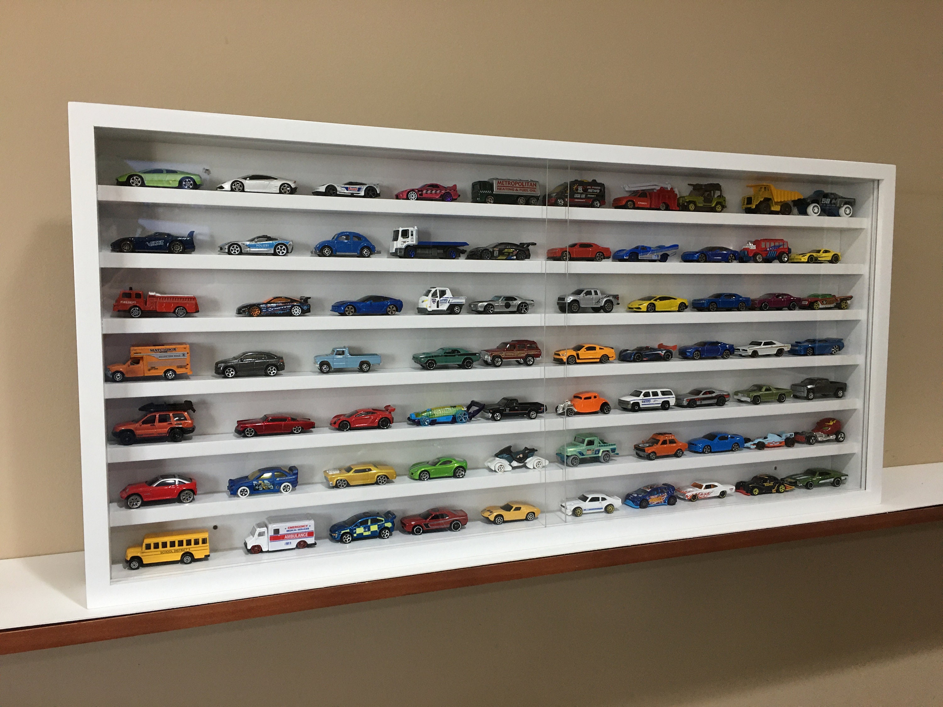 Display Case Shelves for Diecast 1/64 Scale Car 7C1C Etsy