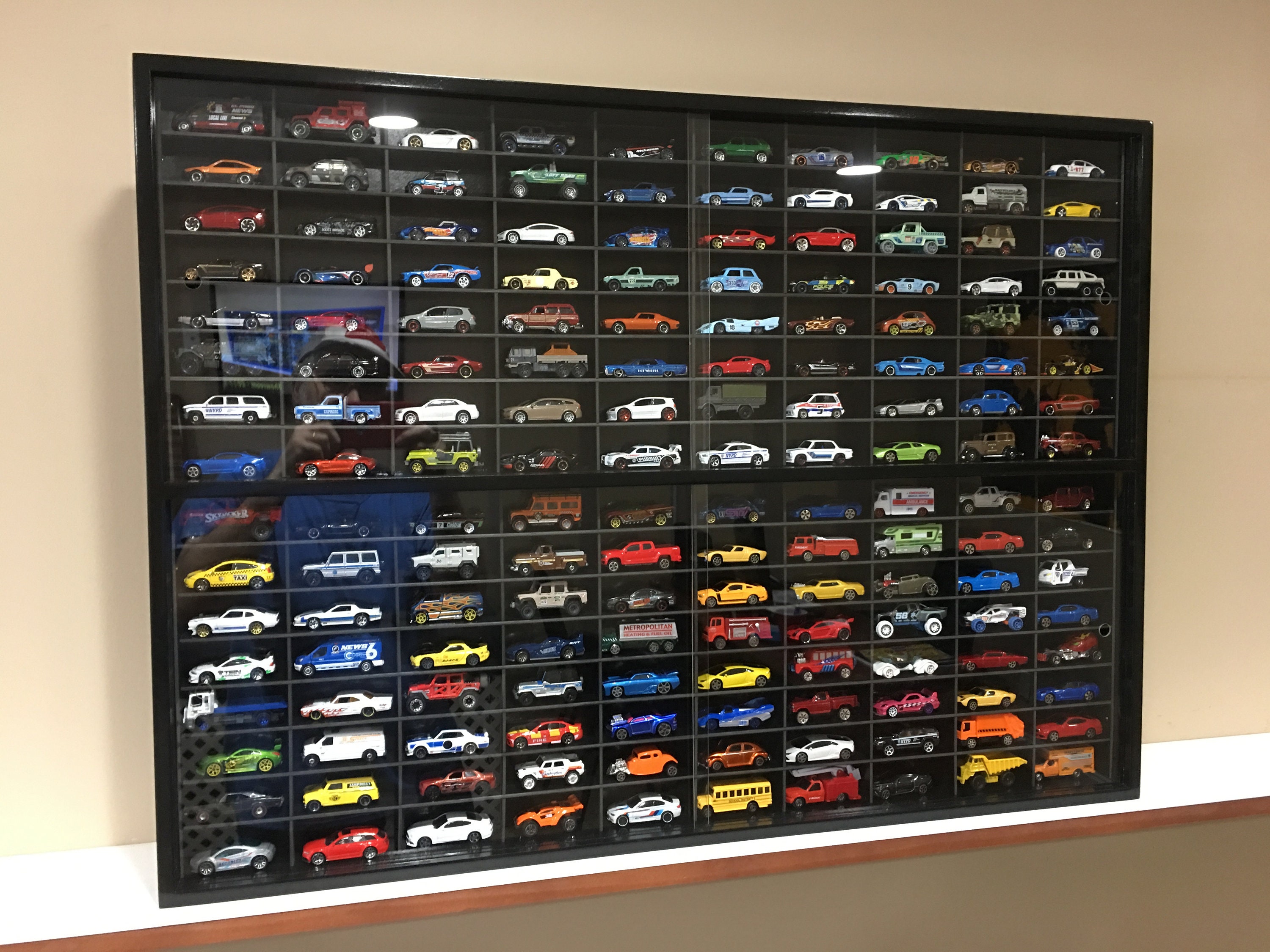 Display Case Cabinet for 1/64 Diecast 