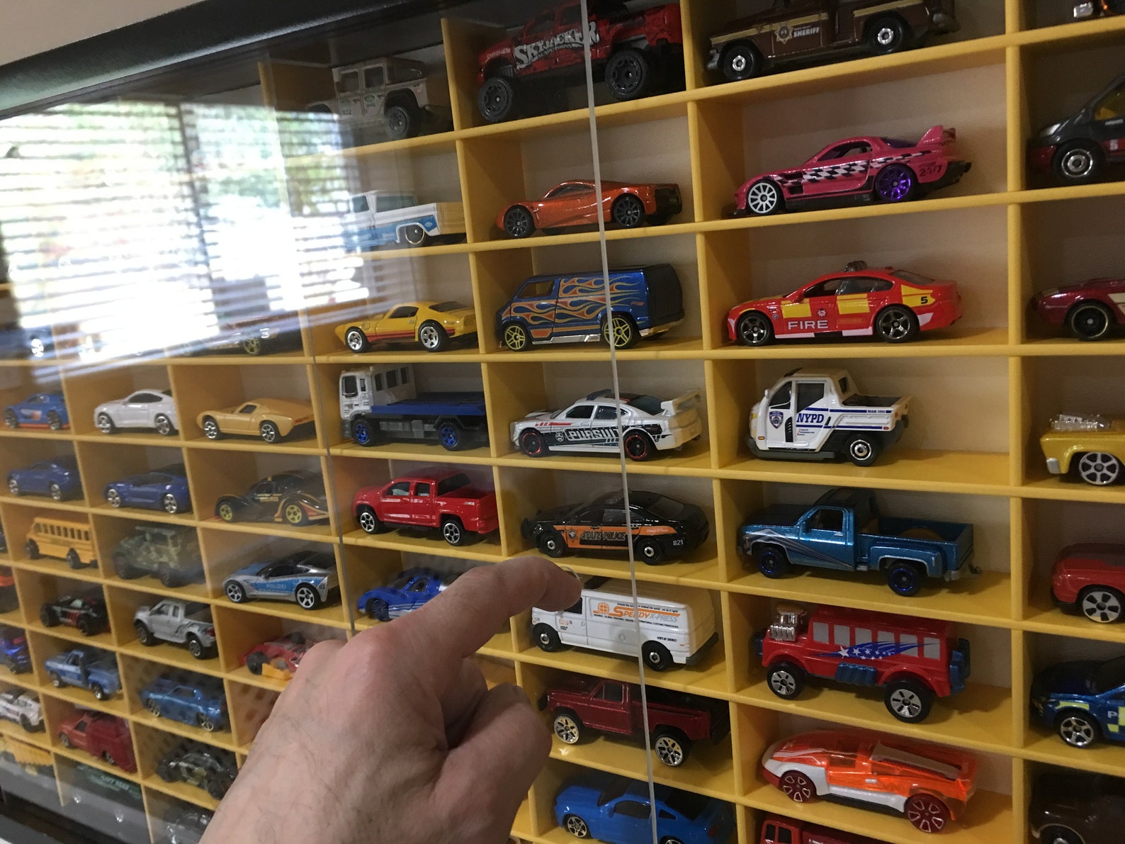 Display Case for 1/64 Diecast Scale Cars hot Wheels Etsy