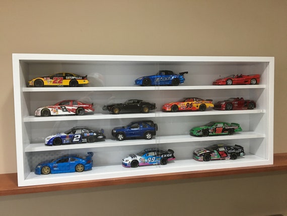 Display Case Cabinet Shelves For Diecast Collectibles Cars Etsy