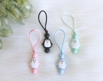 Cute penguin zip, zip fastener, zipper, Cute to chew, zip help, zip friend, zip accessory, children's zipper